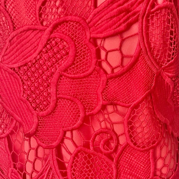 Lovers + Friends Caspian Shift Dress in Coral Size XS Party Night Out Cocktail - Picture 5 of 8